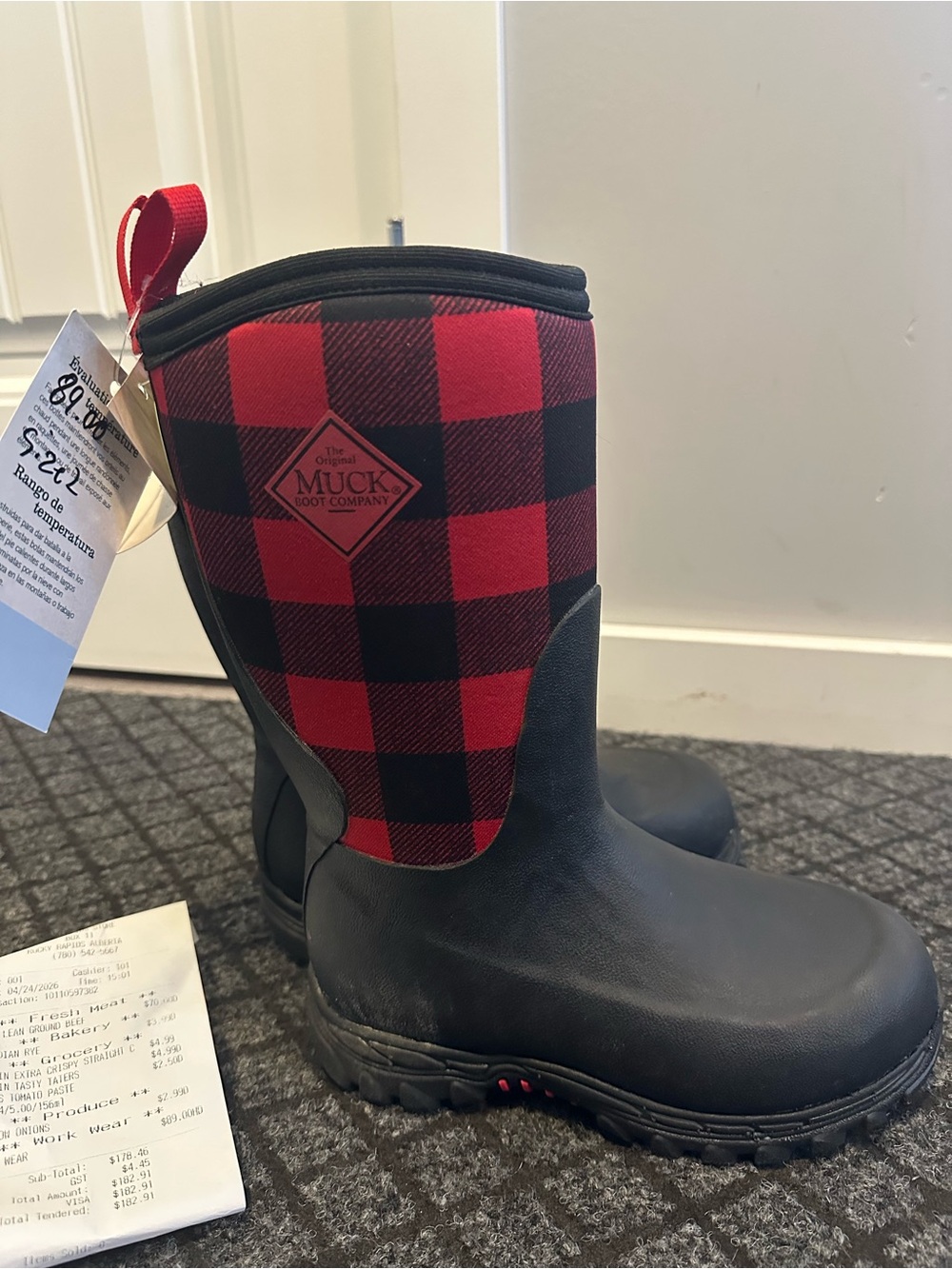 Brand New Size 2 Kids Winter Muck Boots